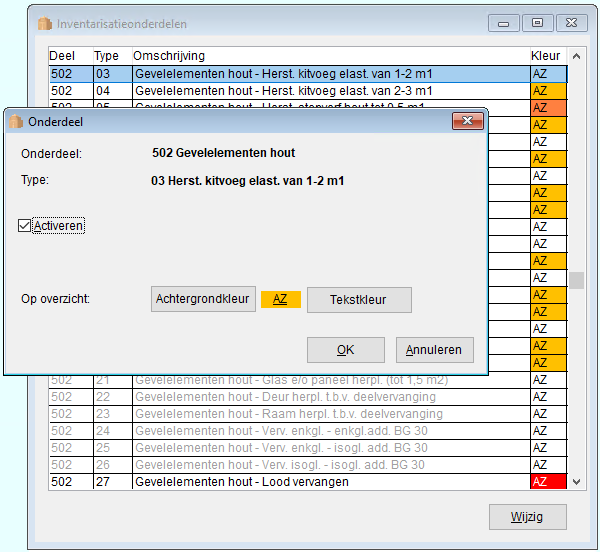 TCAfbeelding17 TopCalc lijsten maken