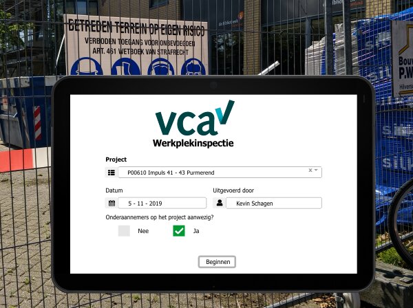 VCA op locatie